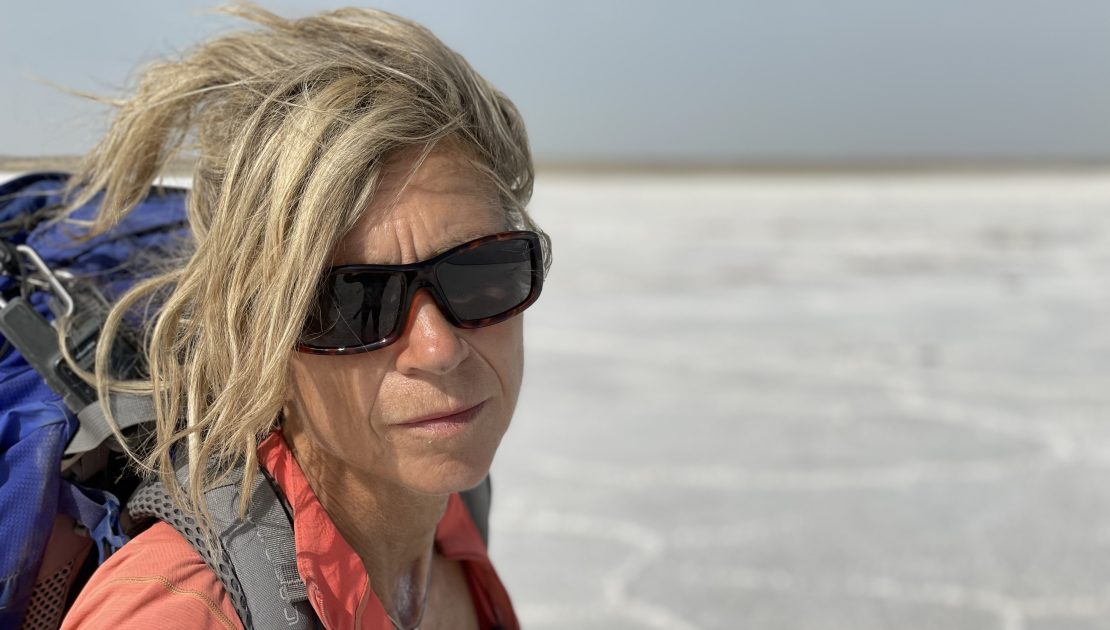 Rosie Stancer, Aralkum Expedition sponsored by Castleacre Insurance