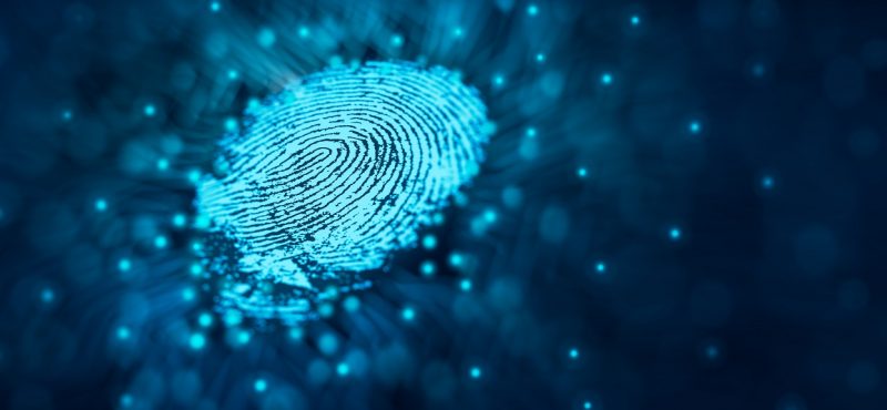 Cyber threats to business - digital finger print